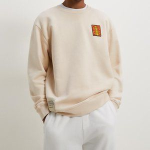 ZARA X Keith Haring Foundation Patch Sweatshirt